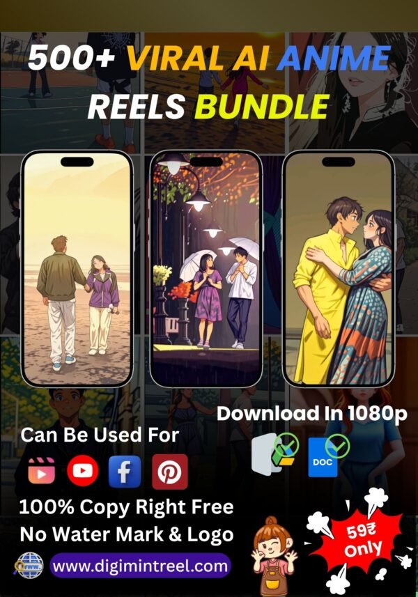 Viral Ai Anime Reels Bundle