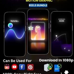 Glowing Motion Reels Bundle
