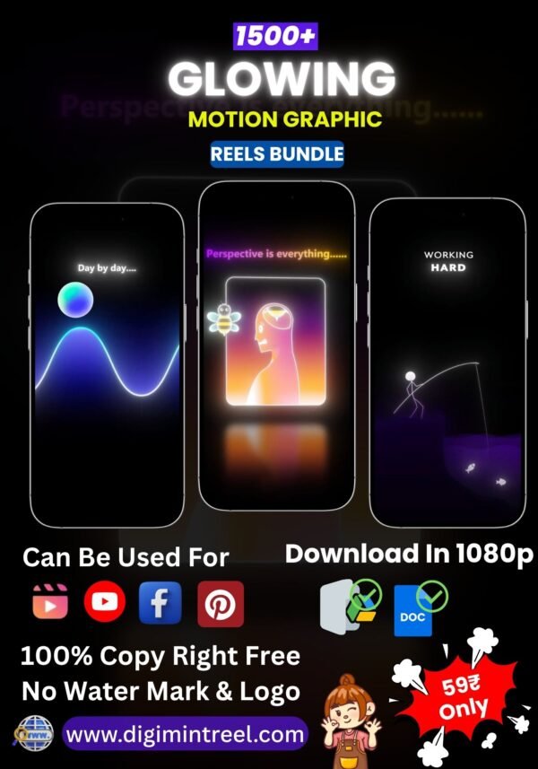 Glowing Motion Reels Bundle